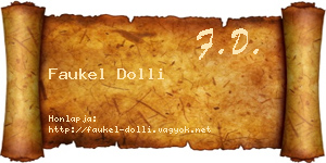 Faukel Dolli névjegykártya